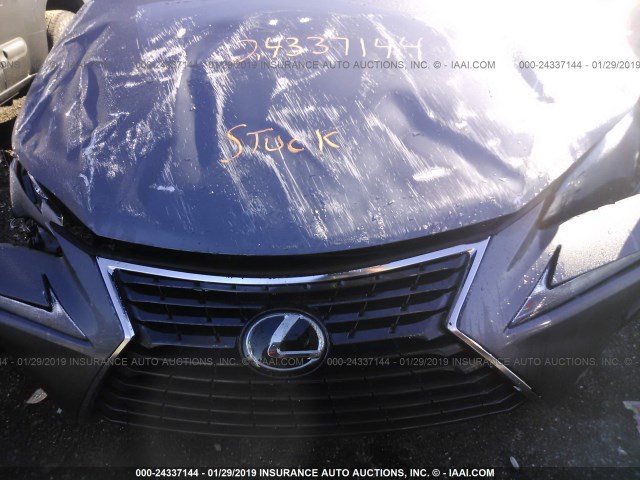 JTJYARBZXJ2095525 - 2018 LEXUS NX 300/BASE/F SPORT GRAY photo 10