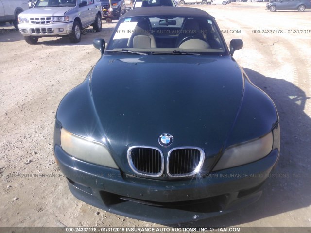 4USCH933XXLG01907 - 1999 BMW Z3 2.3 GREEN photo 6