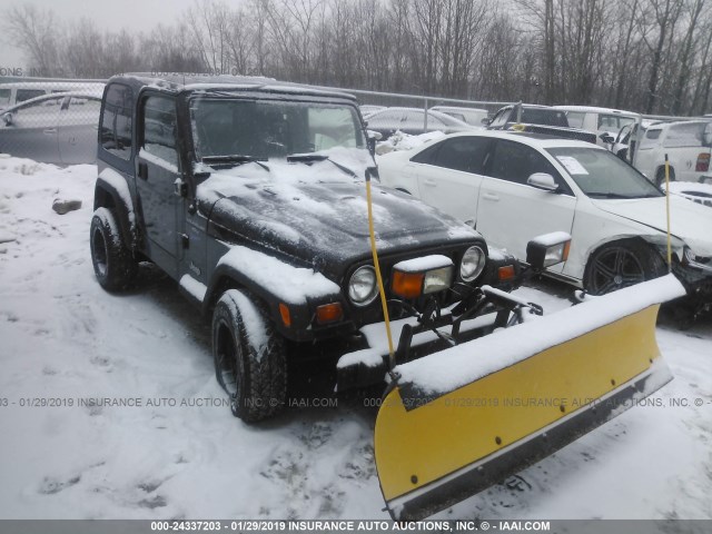 1J4FY19S4WP785324 - 1998 JEEP WRANGLER / TJ SPORT BLACK photo 1