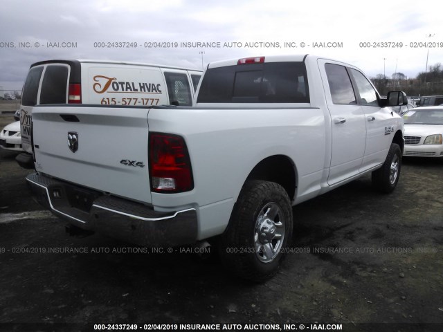 3C6UR5DL1GG317095 - 2016 RAM 2500 SLT WHITE photo 4