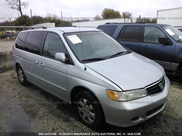 5FNRL18023B038604 - 2003 HONDA ODYSSEY EXL SILVER photo 1