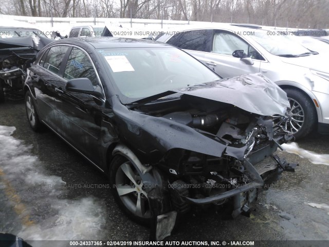 1G1ZC5E13BF138802 - 2011 CHEVROLET MALIBU 1LT შავი ფოტო 1