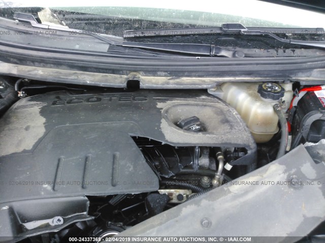 1G1ZC5E13BF138802 - 2011 CHEVROLET MALIBU 1LT შავი ფოტო 10