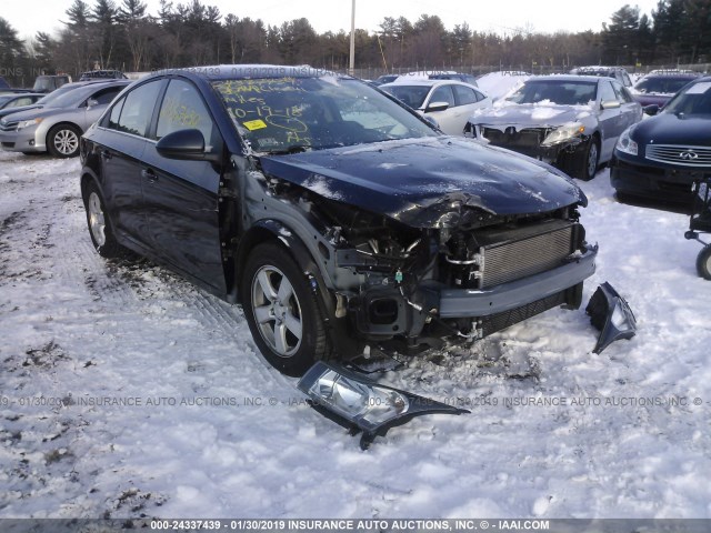 1G1PC5SB7E7196933 - 2014 CHEVROLET CRUZE BLACK photo 1