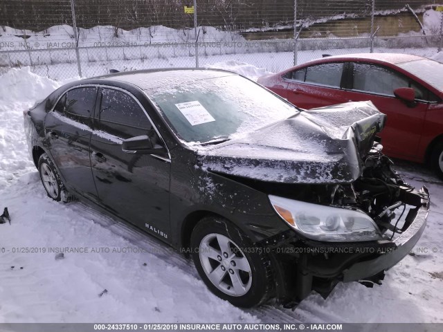 1G11C5SL8FF190385 - 2015 CHEVROLET MALIBU 1LT BLACK photo 1
