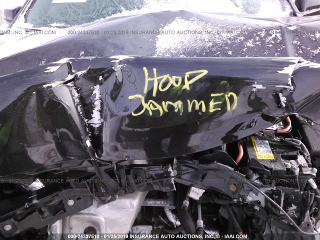 1G11C5SL8FF190385 - 2015 CHEVROLET MALIBU 1LT BLACK photo 10