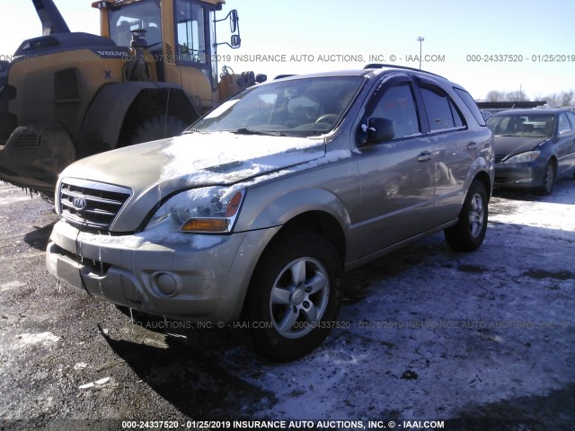 KNDJC735085839656 - 2008 KIA SORENTO EX/LX TAN photo 2