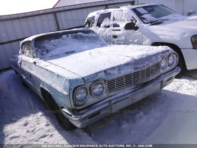 41447L11529 - 1964 CHEVROLET IMPALA SS BLUE photo 1