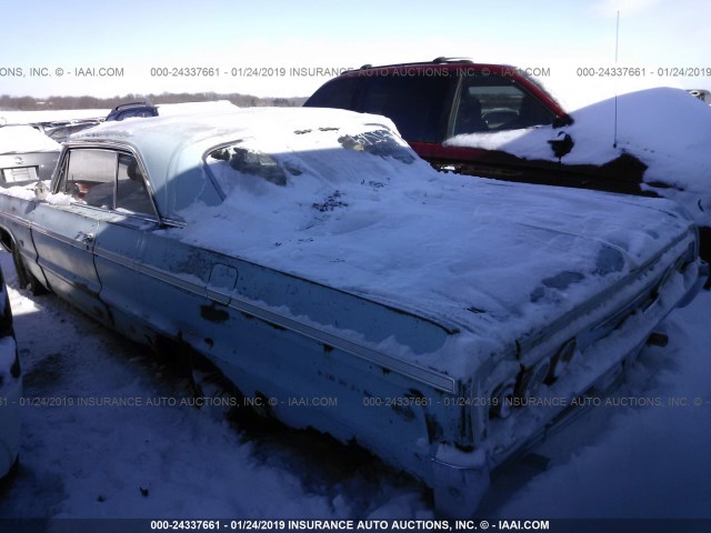 41447L11529 - 1964 CHEVROLET IMPALA SS BLUE photo 3