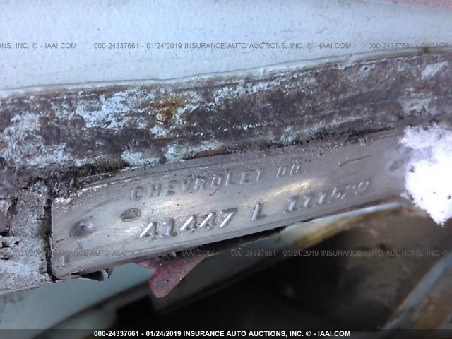 41447L11529 - 1964 CHEVROLET IMPALA SS BLUE photo 9