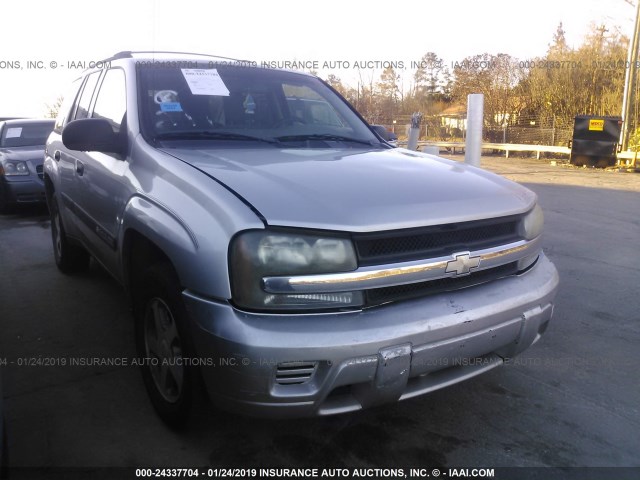 1GNDS13S442299122 - 2004 CHEVROLET TRAILBLAZER LS/LT GRAY photo 1