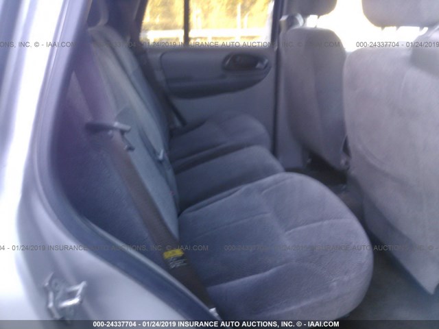 1GNDS13S442299122 - 2004 CHEVROLET TRAILBLAZER LS/LT GRAY photo 8