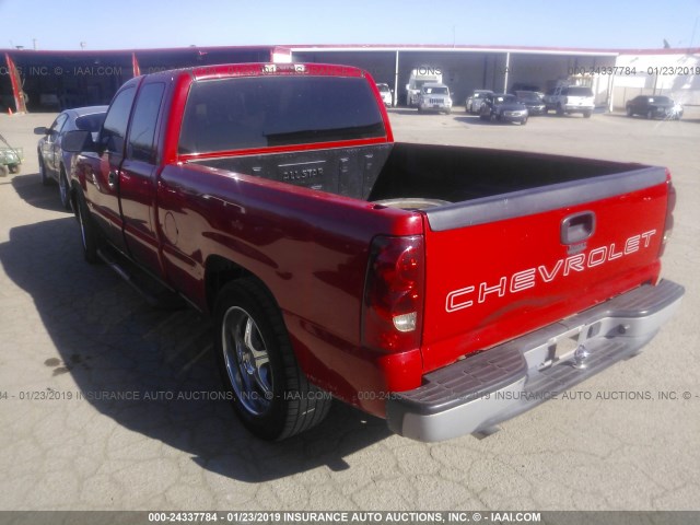 2GCEC19X131276683 - 2003 CHEVROLET SILVERADO C1500 RED photo 3