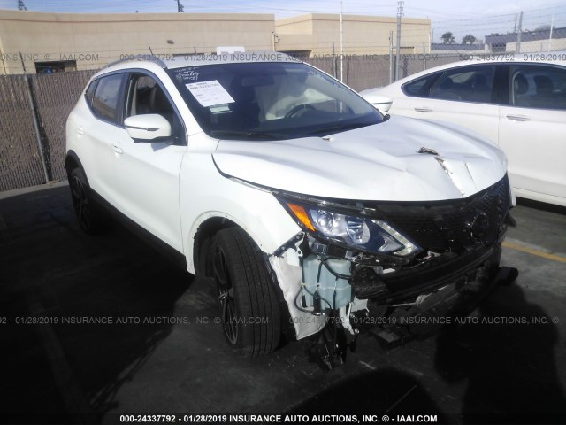 JN1BJ1CPXHW005769 - 2017 NISSAN ROGUE SPORT S/SV/SL WHITE photo 1