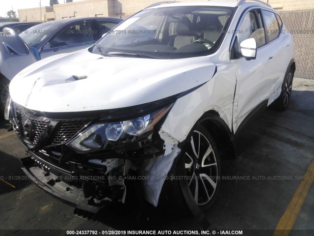 JN1BJ1CPXHW005769 - 2017 NISSAN ROGUE SPORT S/SV/SL WHITE photo 6