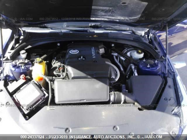 1G6AB5RA0D0131395 - 2013 CADILLAC ATS BLUE photo 10