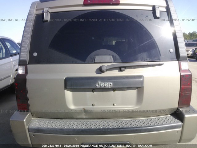 1J8HH48K86C136630 - 2006 JEEP COMMANDER Boz foto 6