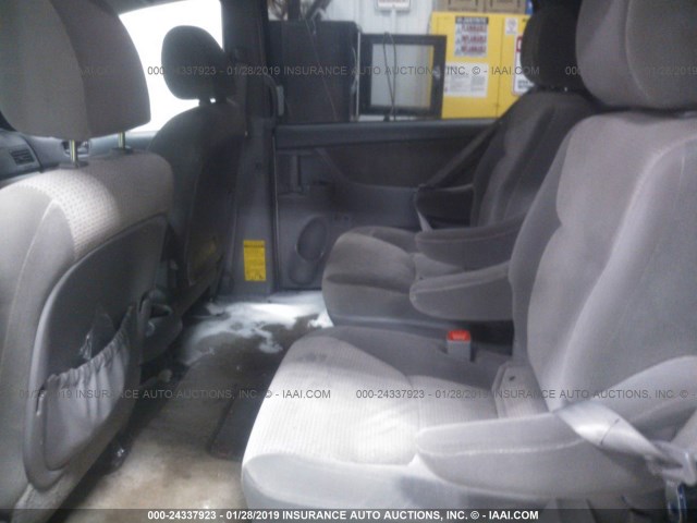 5TDZK23C59S253330 - 2009 TOYOTA SIENNA CE/LE SILVER photo 8