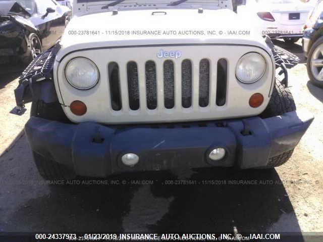 1J4BZ3H16BL599771 - 2011 JEEP WRANGLER UNLIMITED SPORT TAN photo 6