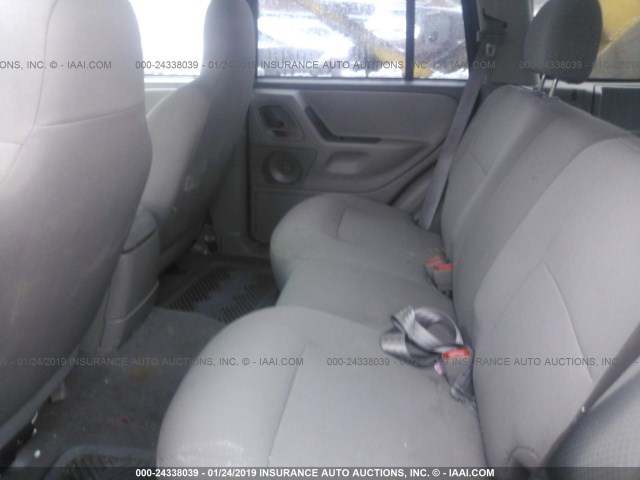 1J4GW48S54C411130 - 2004 JEEP GRAND CHEROKEE LAREDO/COLUMBIA/FREEDOM 绿色 照片 8