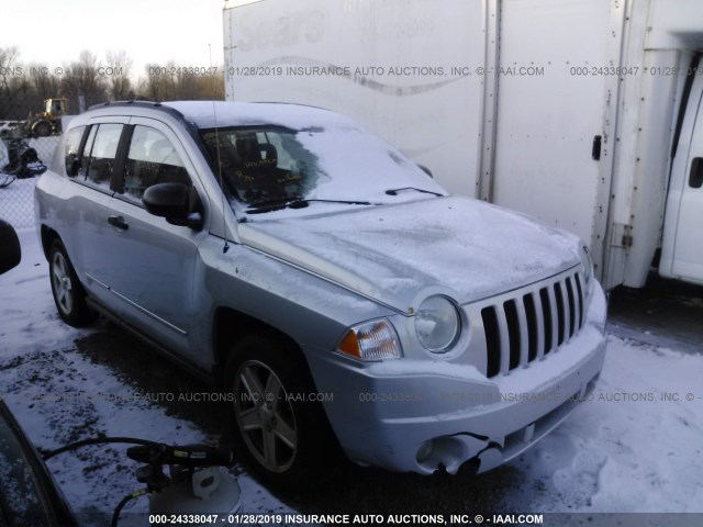 1J8FF47W88D775413 - 2008 JEEP COMPASS SPORT GRAY photo 1