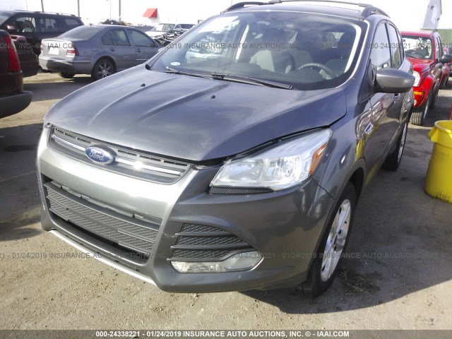 1FMCU0GX6DUB94029 - 2013 FORD ESCAPE GRAY photo 2