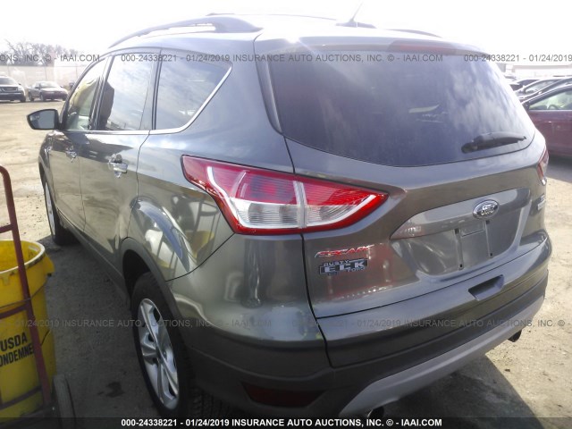 1FMCU0GX6DUB94029 - 2013 FORD ESCAPE GRAY photo 3