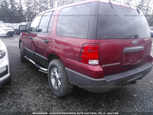 1FMPU14W74LA18406 - 2004 FORD EXPEDITION XLS RED photo 3