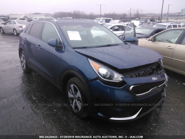 KNDCB3LC4H5065107 - 2017 KIA NIRO FE/LX BLUE photo 1