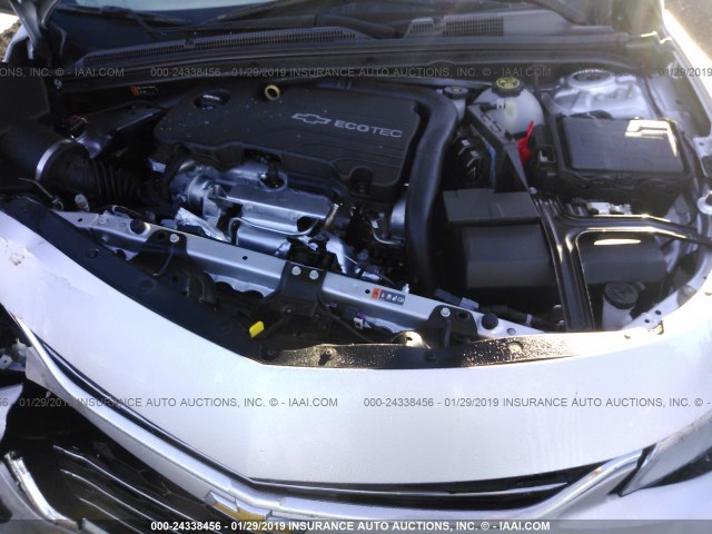 1G1ZB5ST1HF160427 - 2017 CHEVROLET MALIBU LS SILVER photo 10