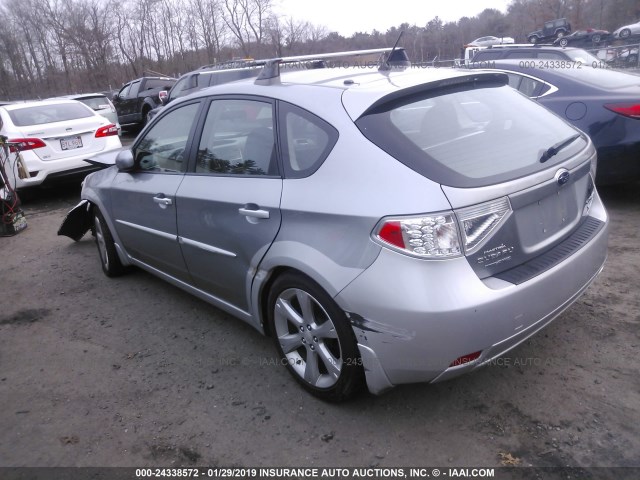 JF1GH6D61BG823352 - 2011 SUBARU IMPREZA OUTBACK SPORT SILVER photo 3