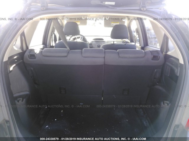 JHMGE8H35DC077611 - 2013 HONDA FIT BLACK photo 8