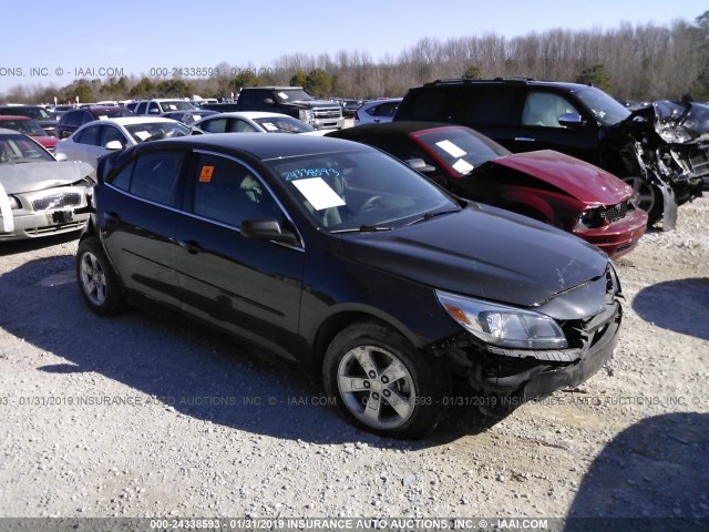 1G11B5SL7EF122421 - 2014 CHEVROLET MALIBU LS GRAY photo 1