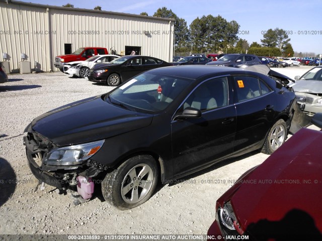 1G11B5SL7EF122421 - 2014 CHEVROLET MALIBU LS GRAY photo 2