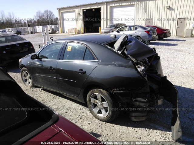 1G11B5SL7EF122421 - 2014 CHEVROLET MALIBU LS GRAY photo 3