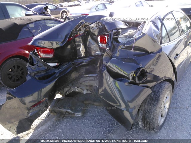 1G11B5SL7EF122421 - 2014 CHEVROLET MALIBU LS GRAY photo 6