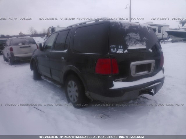 5LMFU28R63LJ34262 - 2003 LINCOLN NAVIGATOR 黑色 照片 3