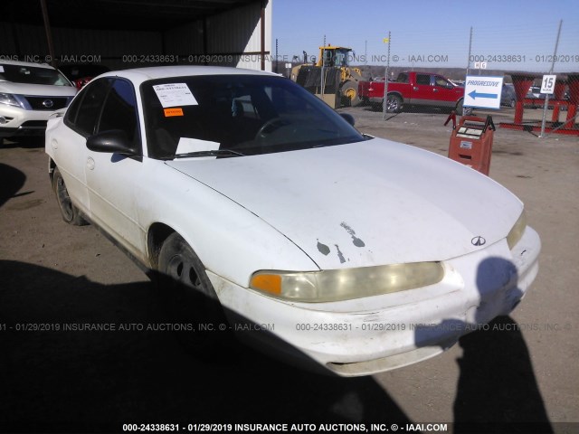 1G3WH52K6XF334927 - 1999 OLDSMOBILE INTRIGUE GX WHITE photo 1