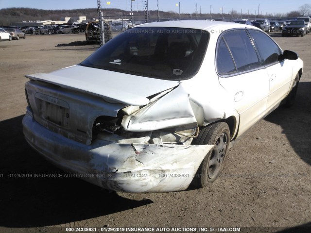 1G3WH52K6XF334927 - 1999 OLDSMOBILE INTRIGUE GX WHITE photo 4