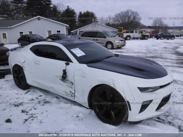 1G1FF1R76H0124650 - 2017 CHEVROLET CAMARO SS WHITE photo 1