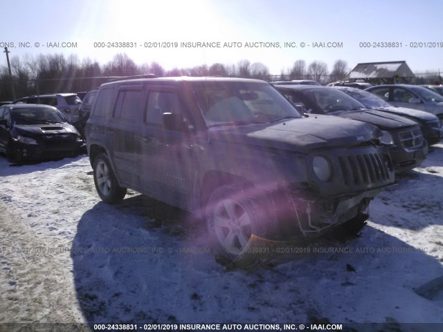 1C4NJRFB4GD691231 - 2016 JEEP PATRIOT LATITUDE BLACK photo 1