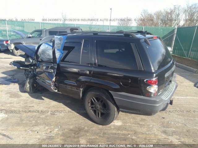 1J4GW48S24C346172 - 2004 JEEP GRAND CHEROKEE LAREDO/COLUMBIA/FREEDOM 黑色 照片 3