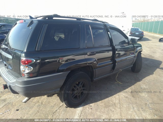1J4GW48S24C346172 - 2004 JEEP GRAND CHEROKEE LAREDO/COLUMBIA/FREEDOM 黑色 照片 4