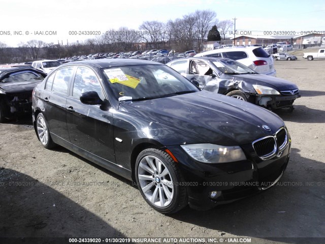 WBAPH7C51BE680078 - 2011 BMW 328 I BLACK photo 1