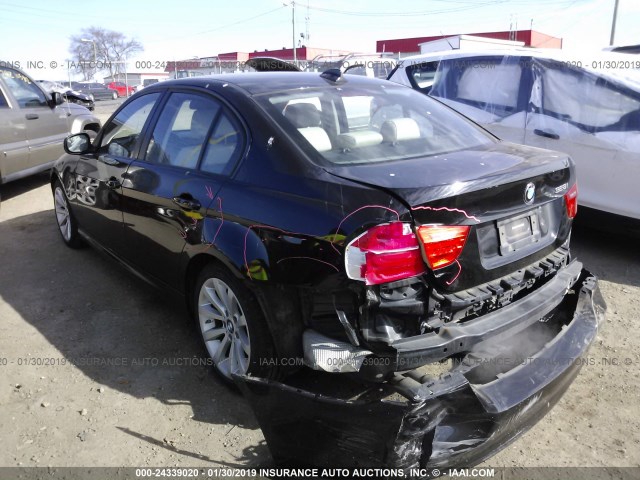 WBAPH7C51BE680078 - 2011 BMW 328 I BLACK photo 3