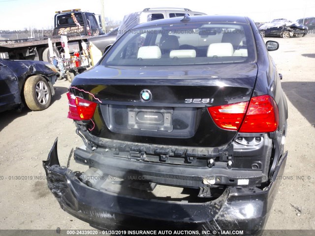 WBAPH7C51BE680078 - 2011 BMW 328 I BLACK photo 6