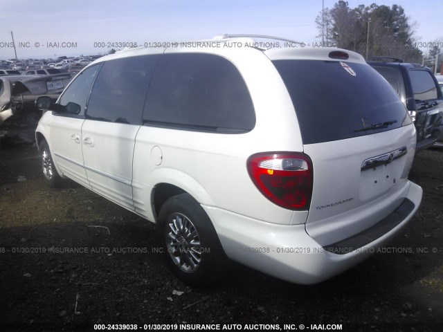 2C8GP64L03R383156 - 2003 CHRYSLER TOWN & COUNTRY LIMITED WHITE photo 3