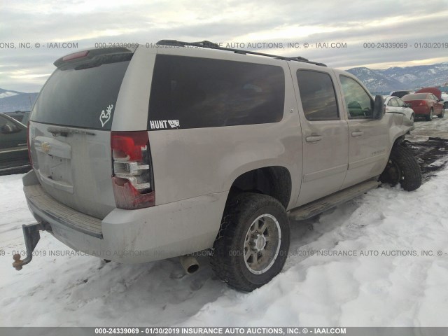 3GNGK26K37G263450 - 2007 CHEVROLET SUBURBAN K2500 GOLD photo 4