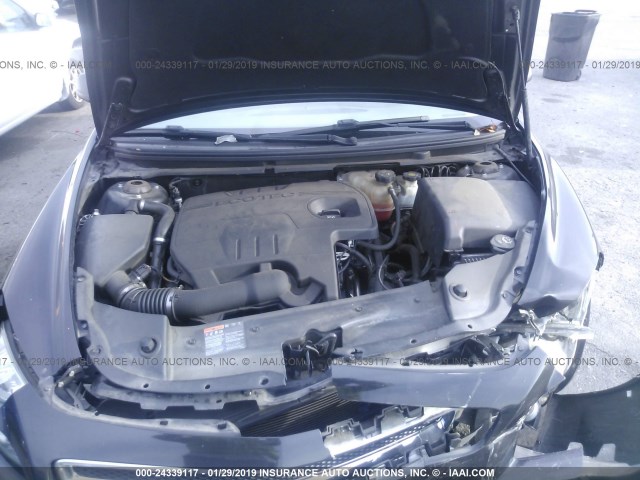 1G1ZB5E09CF333203 - 2012 CHEVROLET MALIBU LS BLACK photo 10