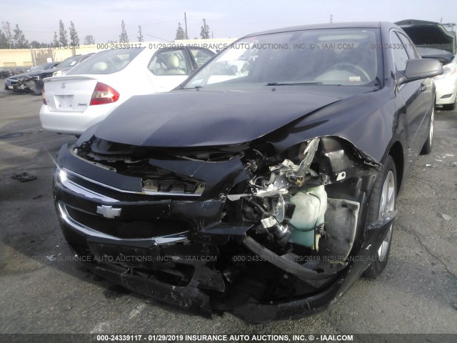 1G1ZB5E09CF333203 - 2012 CHEVROLET MALIBU LS BLACK photo 6